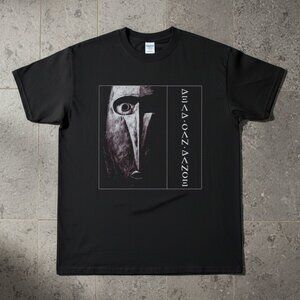 Dark Plague Doctor Mask Graphic T-Shirt – Gothic Horror Art Tee – Vintage Dark